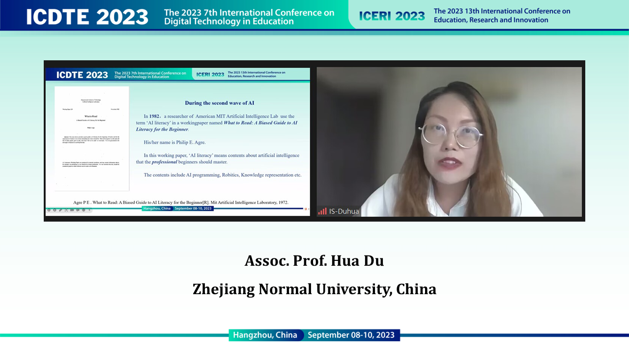 Invited Speaker Assoc. Prof. Hua Du